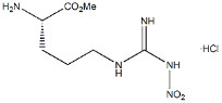 98% Reinheit Weißes Pulver H-Arg NO2 -OMe·HCl CAS.51298-62-5 Aminosäurederivate C7H16ClN5O4 Schmelzpunkt 157-161 °C
