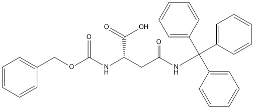 Z-Asn(Trt)-OH-Aminosäurederivate CAS-Nr. 132388-57-9 Reinheit 98 % C31H28N2O5