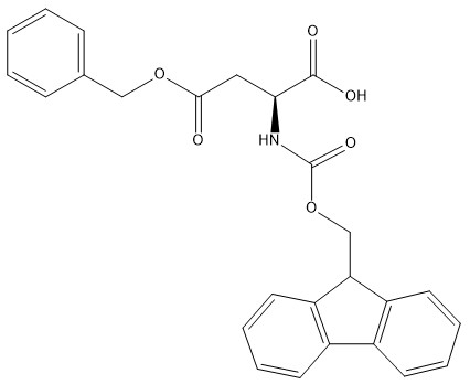 98% Reinheits-Aminosäure-Derivate CAS 86060-84-6 Fmoc-Asp (OBzl) -OH C26H23NO6