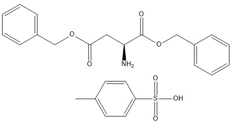 98% CAS 2886-33-1 H-Asp (OBzl)-OBzl·Tos-Aminosäure-Derivate hellbraunes Pulver C25H27NO7S