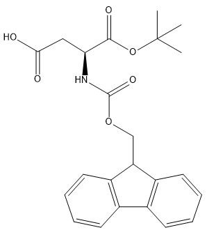 Aminosäure-Ableitungen CAS No der Reinheits-98%. 129460-09-9 Fmoc-Asp-OtBu weiß zum fast weißen Pulver