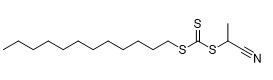 Reinheit 95% FLOSS Reagens-C16H29NS3 1 cyanoethyl Dodecyl-carbonotrithioate CAS No. 1186022-27-4