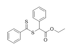 1-Ethoxycarbonyl-1-phenylmethyl Benzodithioate CAS No. 1150308-13-6 hellrotes rotes Pulver C17H16O2S2