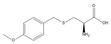 Aminosäure-Ableitungen CAS 2544-31-2 H-Cys (pMeOBzl) - OH- C11H15NO3S der Reinheits-98%