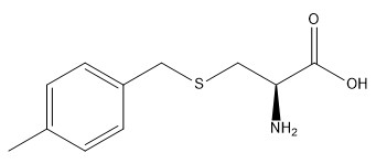 98% Aminosäure-Ableitungen CAS 42294-52-0 H-Cys (4-MeBzl) - weißer Körper OH- C11H15NO2S