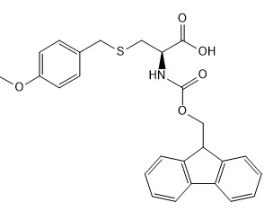 Aminosäure-Ableitungen der Reinheits-98% 141892-41-3 Fmoc-Cys (PMeOBzl) - Pulver OH- C26H25NO5S