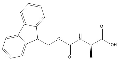 CAS 79990-15-1 Aminosäure-Ableitungen Fmoc-d-Ala-OH- C18H17NO4 weiß zum weg weißen Körper