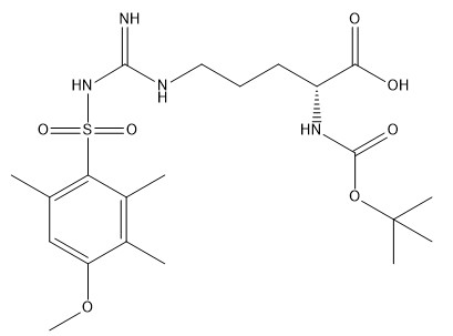Aminosäure-Ableitungen CAS 200122-49-2 Boc-D-Arg (Mtr) - OH- C21H34N4O7S der Reinheits-98%