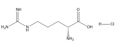 Aminosäure-Ableitungen CASs 627-75-8 der Reinheits-98% D-Arginin-Hydrochlorid C6H15ClN4O2