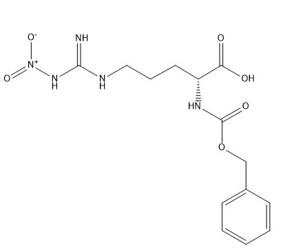 Aminosäure-Ableitungen CAS 2279-08-5 Z-D-Arg (NO2) - OH- C14H19N5O6 der Reinheits-98%