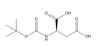 Aminosäure-Ableitungen CAS No der Reinheits-98%. 62396-48-9 Boc-D-aspartischsaures C9H15NO6