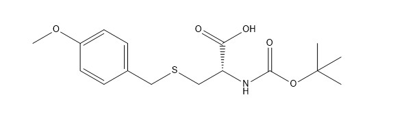 CAS No .58290-35-0 Aminosäure-Ableitungen 98% Boc-S-4-methoxybenzyl-D-cysteine