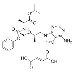 Fumarsaures Salz CAS No API-Vermittler Tenofovir Alafenamide 1392275-56-7 für TFA weiß zu elfenbeinfarbener Pulver Reinheit 99%