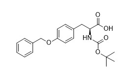 Aminosäure-Ableitungen Boc-Tyr (Bzl) - OH- CAS No 2130-96-3 für weiße Reinheit 99% Pulver der Aminosäure-Ableitungen