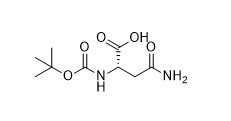 Aminosäure-Ableitungen Boc-Asn-OH- CAS No 7536-55-2 für weiße Reinheit 99% Pulver der Aminosäure-Ableitungen