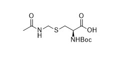 Boc-Cys (Acm) - OH- CAS No 19746-37-3 für weiße Reinheit 98% Pulver der Aminosäure-Ableitungen