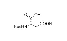 Boc-Asp-OH-, CAS No 13726-67-5 für weiße Reinheit 99% Pulver der Aminosäure-Ableitungen