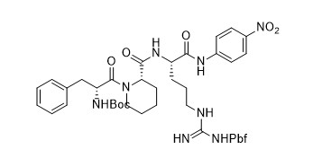 Kurzgekettete Polypeptide Pale Yellow Powder des N-Boc-d-Phe-AlA-L-Zacken--Argpbf-4-nitroaniline 97%