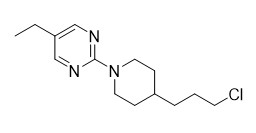 C14H22ClN3 Gewerbliche Chemikalien 267.80 2 4 3 Chlorpropyl Piperidin 1 Yl 5 Ethylpyrimidin