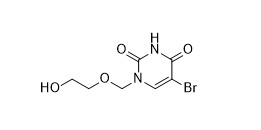 Kundenspezifische Chemikalien 5 Bromo 1 2 Hydroxyethoxy Methyl- Pyrimidin 2 4 1H 3H Dione CAS No 78097-11-7 C7H9BrN2O4